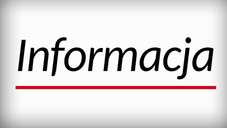 Informacja o wyborach oddziałowych